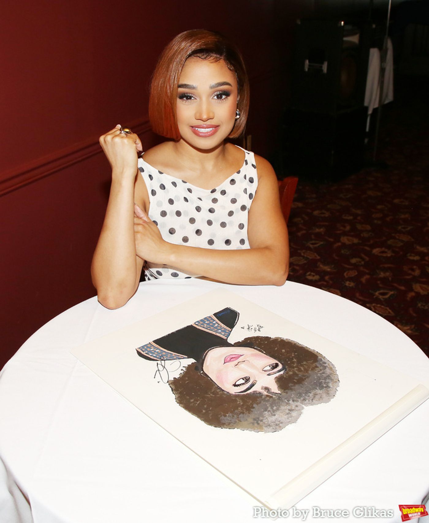 Photos: BOOP! THE MUSICAL Stars Jasmine Amy Rogers Gets Her Very Own Sardi's Portrait  Image