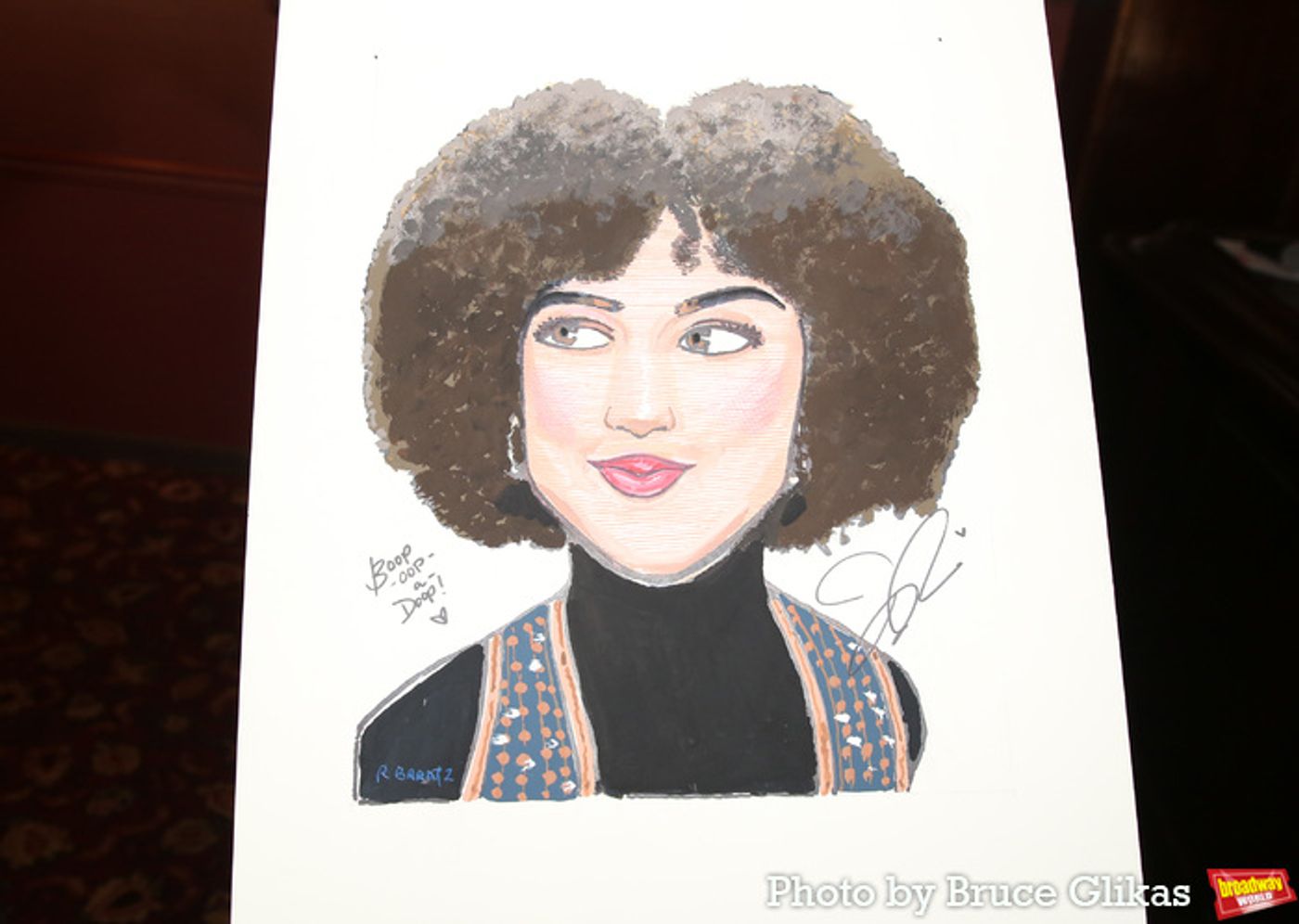 Photos: BOOP! THE MUSICAL Stars Jasmine Amy Rogers Gets Her Very Own Sardi's Portrait  Image