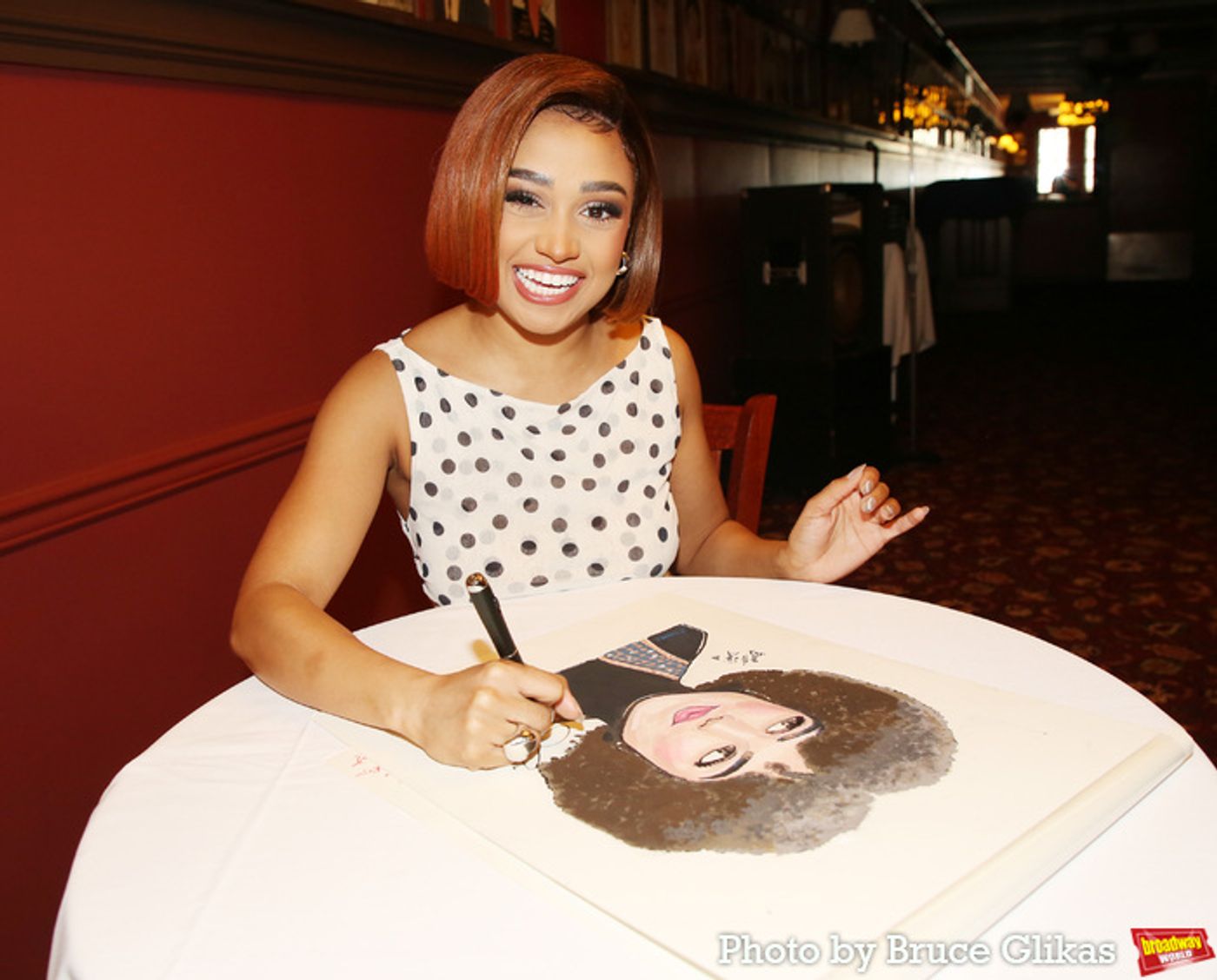 Photos: BOOP! THE MUSICAL Stars Jasmine Amy Rogers Gets Her Very Own Sardi's Portrait  Image