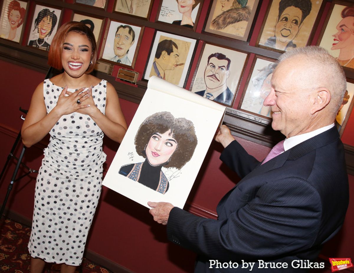 Jasmine Amy Rogers and Sardi's Max Klimavicius  at 