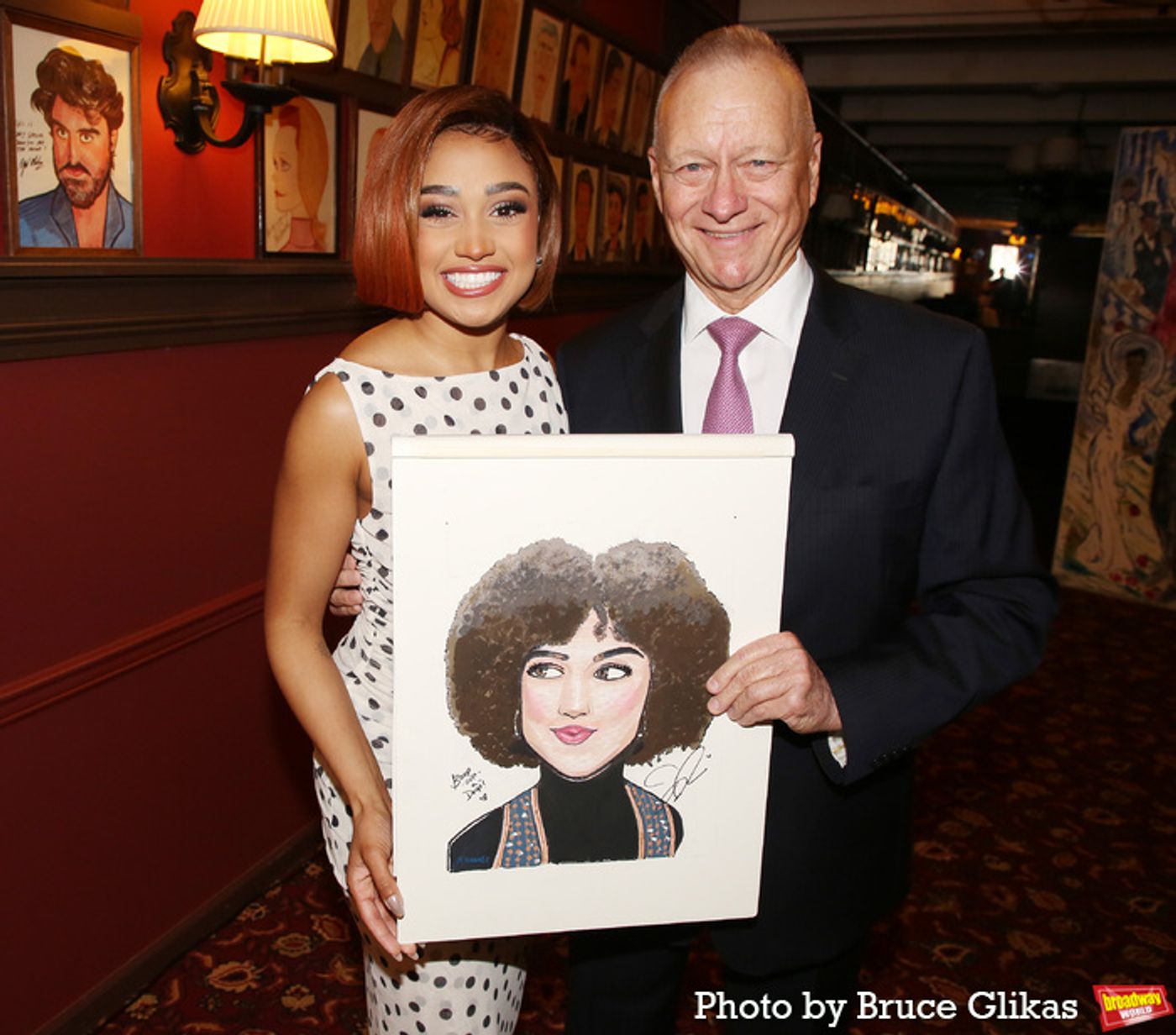 Photos: BOOP! THE MUSICAL Stars Jasmine Amy Rogers Gets Her Very Own Sardi's Portrait  Image