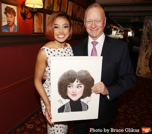 Jasmine Amy Rogers and Sardi's Max Klimavicius @ BroadwayWorld Jasmine Amy Rogers and Sardi's Max Klimavicius Photo