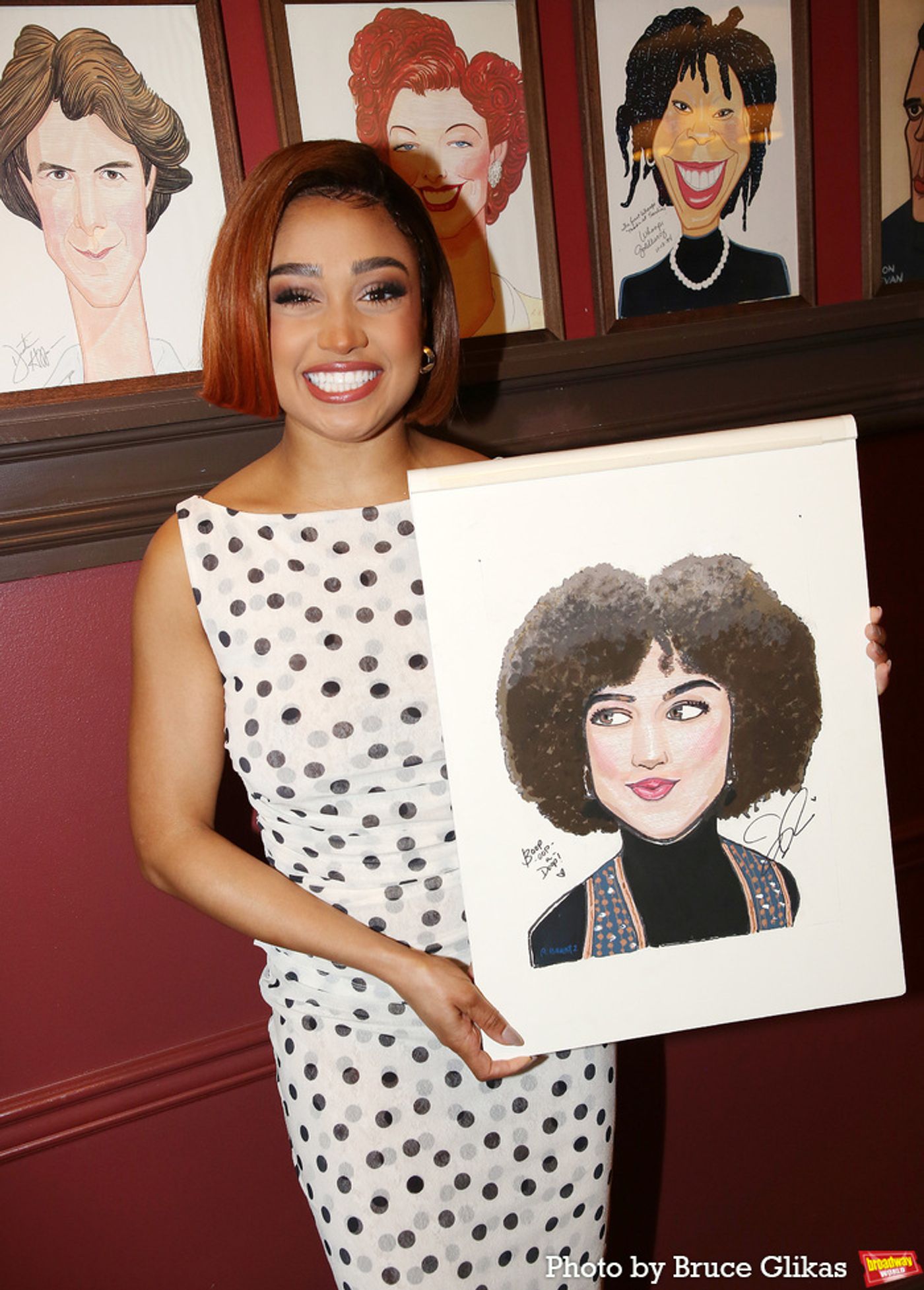 Photos: BOOP! THE MUSICAL Stars Jasmine Amy Rogers Gets Her Very Own Sardi's Portrait  Image