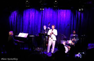 Alan Broadbent, Jay Leonhart, Adrian Galante, Obed Calvaire Photo