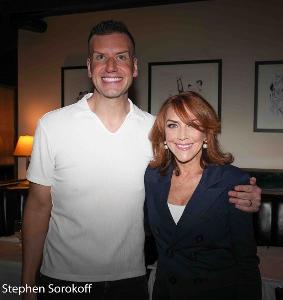 Tom D' Angora & Andrea McArdle at 