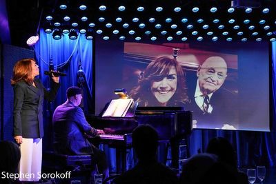 Andrea McArdle & Charles Strouse Photo