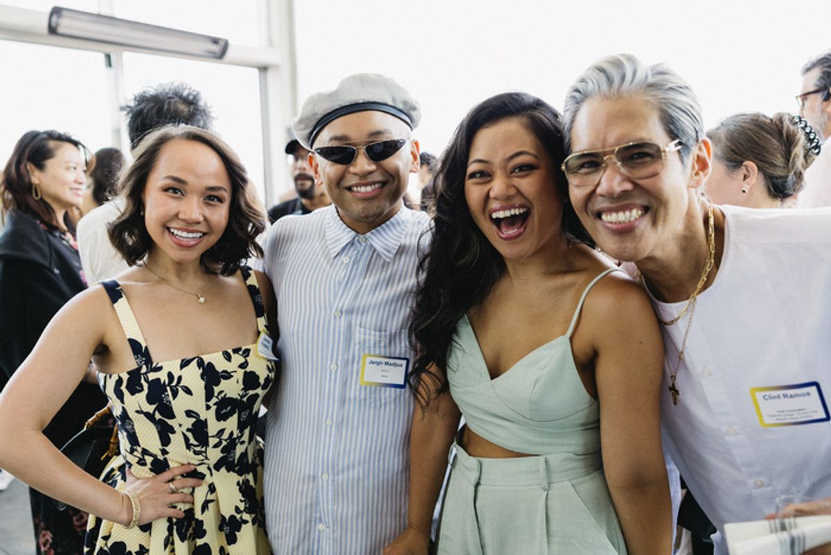 Jasmine Forsberg, Jeigh Madjus, Renée Albulario, Clint Ramos at 