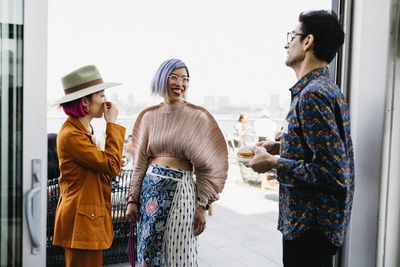 Michelle J. Li, Johanna Pan, David Bengali Photo