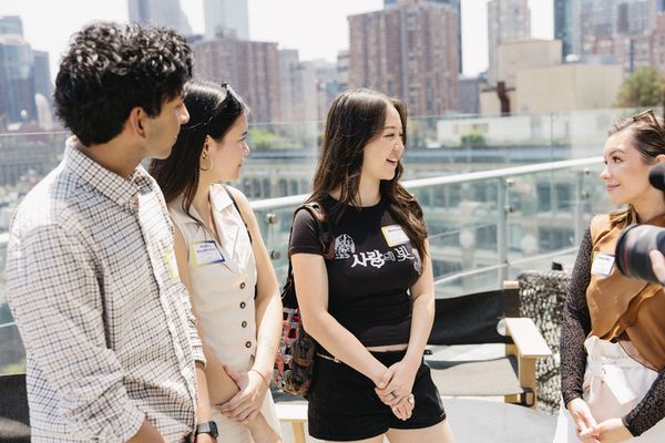 Nihar Duvvuri, Victoria Vourkoutiotis, Amalia Yoo, Grace Aki Photo