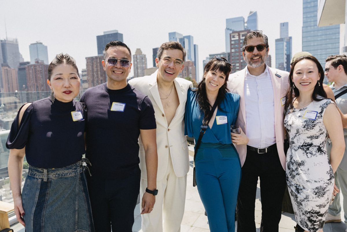 Lainie Sakakura, Jose Llana, Conrad Ricamora, Georgina Pazcoguin, Beesham A. Seecharan, Michelle Luo at 
