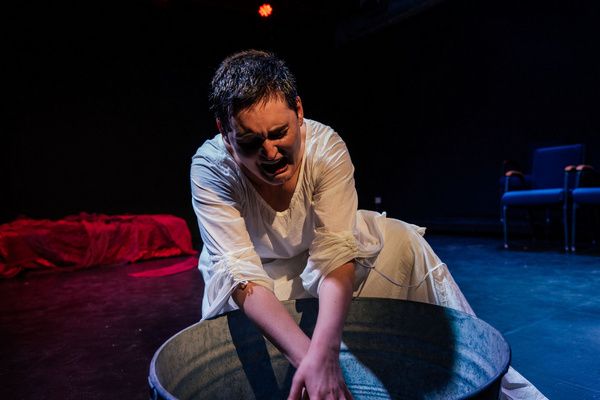 Will these hands ne''re be clean? Mary Cheiffo in BLOOD BRIDES by Ellie Pyle. Photo b Photo