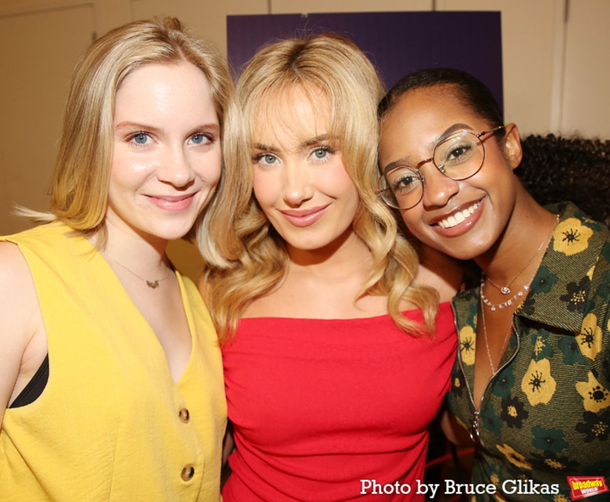 Elizabeth Teeter, McKenzie Kurtz and Olivia Hardy  at 