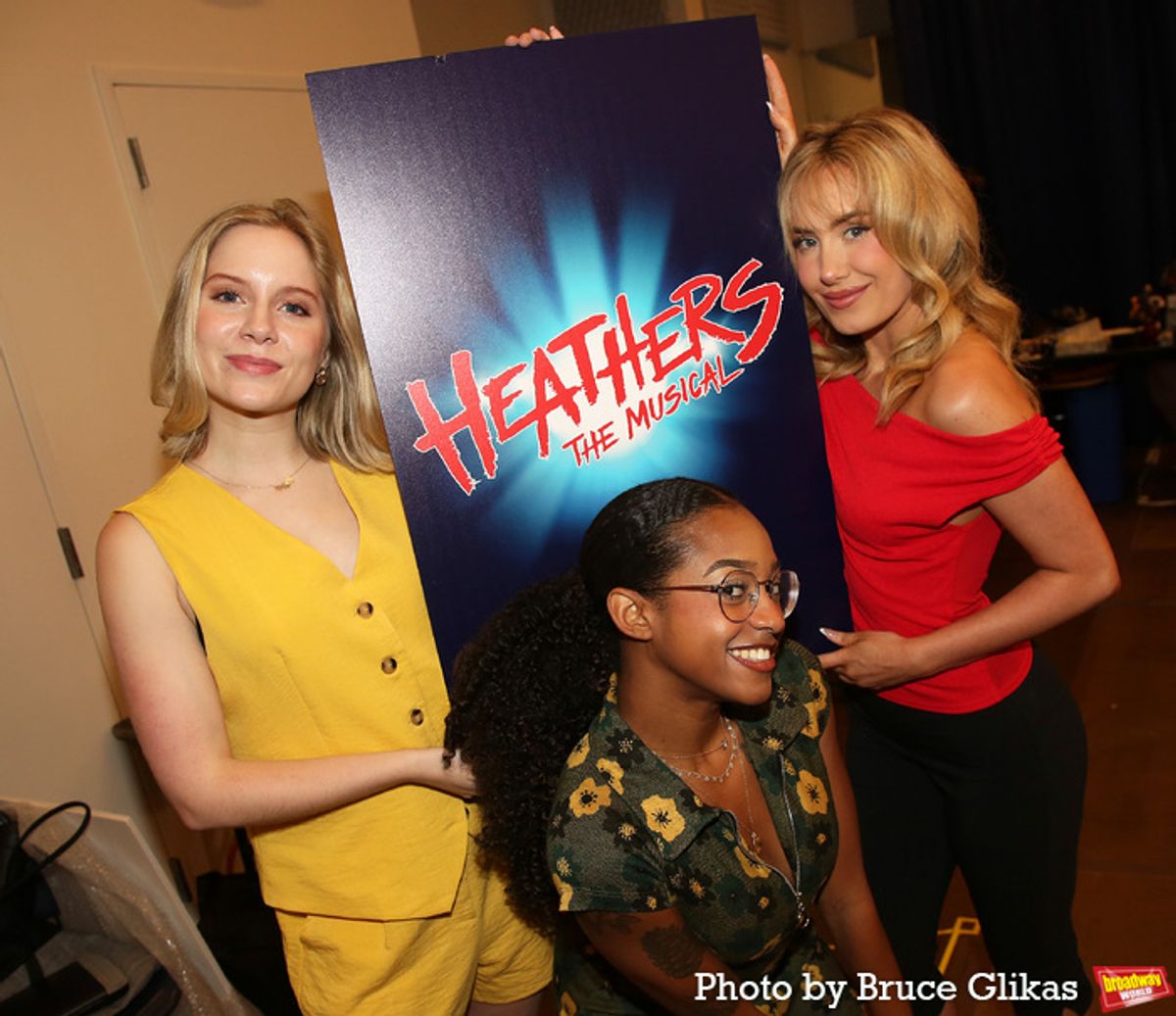 Elizabeth Teeter, Olivia Hardy and McKenzie Kurtz  at 