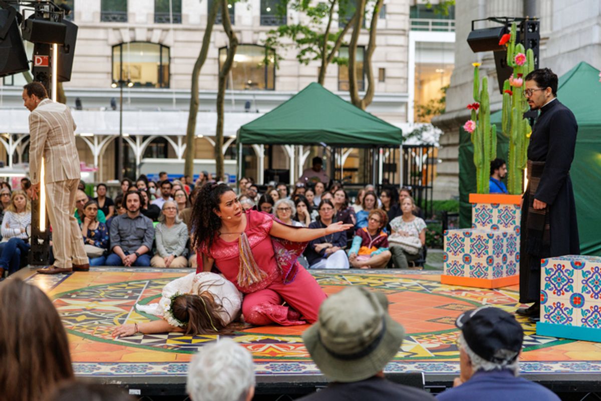 Robert Marcelo Jiménez, Mayelah Barrera, Keren Lugo, and Carlo Albán  at 