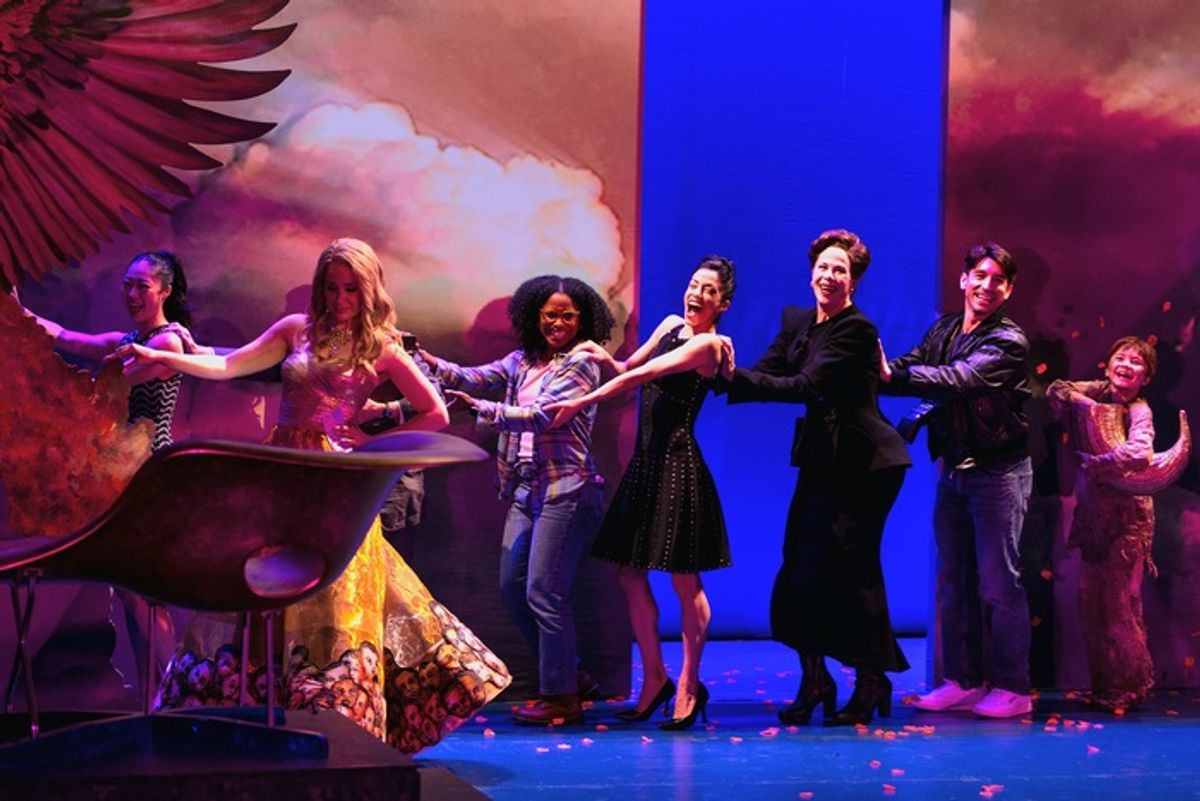 Megumi Iwama, Sierra Boggess, Kaliswa Brewster,
Seymour, Jennifer Regan, Ian Joseph Paget, Aerina Park DeBoer  at 