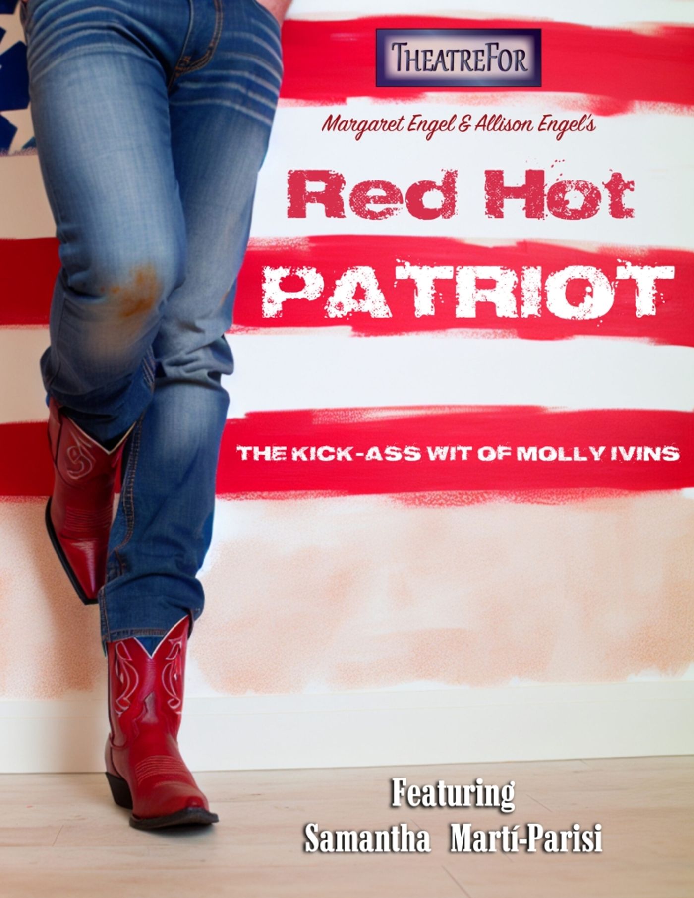 Previews: RED HOT PATRIOT – THE KICK-A** WIT OF MOLLY IVINS at TheatreFor  Image