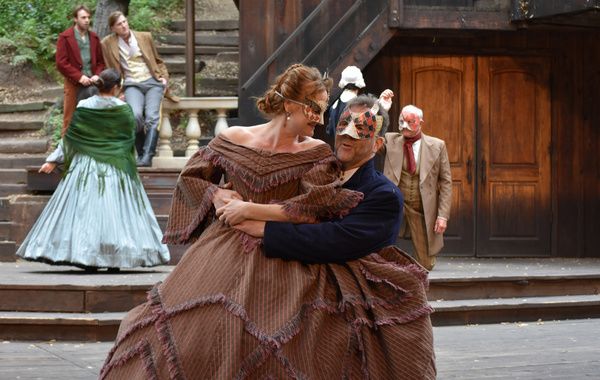 Willow Geer, Aaron Hendry and Ensemble  Photo by Isabel Stallings Photo