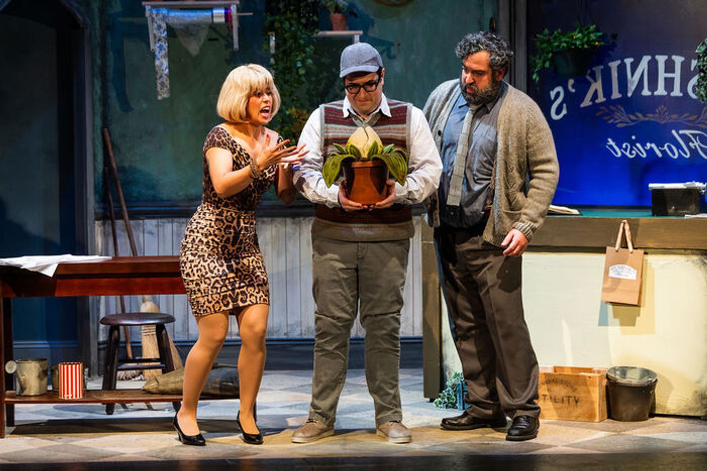 Photos: LITTLE SHOP OF HORRORS At Greater Boston Stage Company Photos: LITTLE SHOP OF HORRORS At Greater Boston Stage Company Image