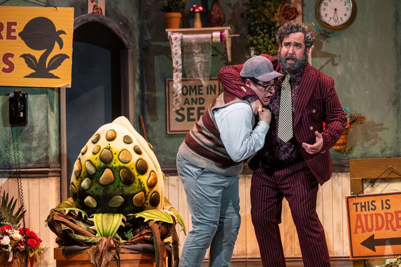 Photos: LITTLE SHOP OF HORRORS At Greater Boston Stage Company Photos: LITTLE SHOP OF HORRORS At Greater Boston Stage Company Image