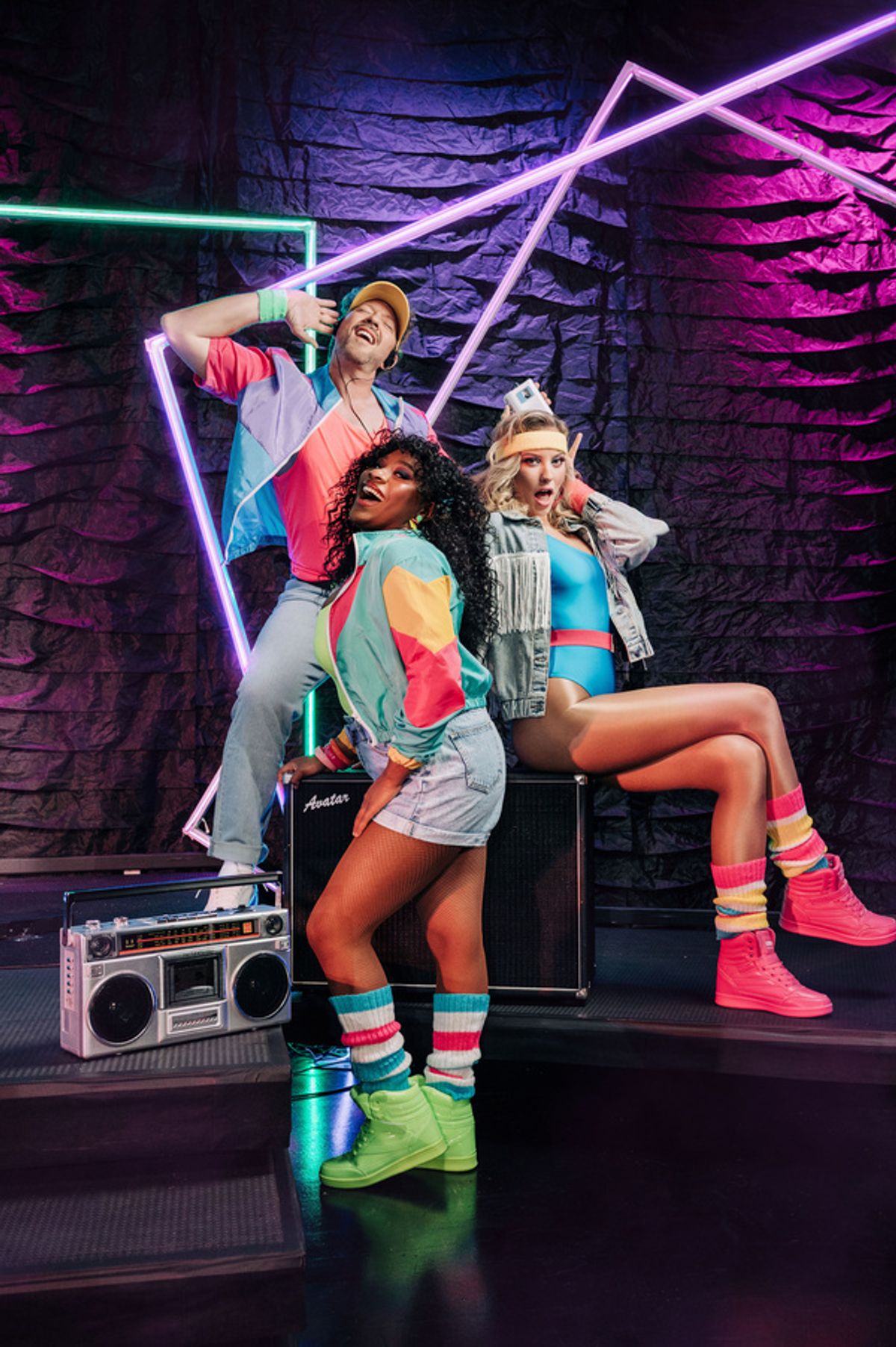 Jay Poff, Jaden Dominique, and Lizzie Plakans at 