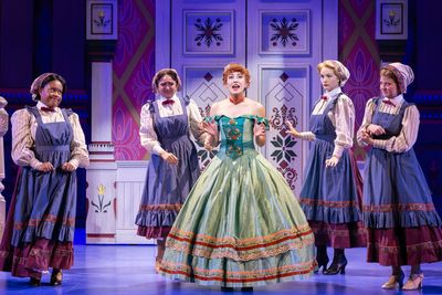 Cailen Fu and the Company of FROZEN Photo