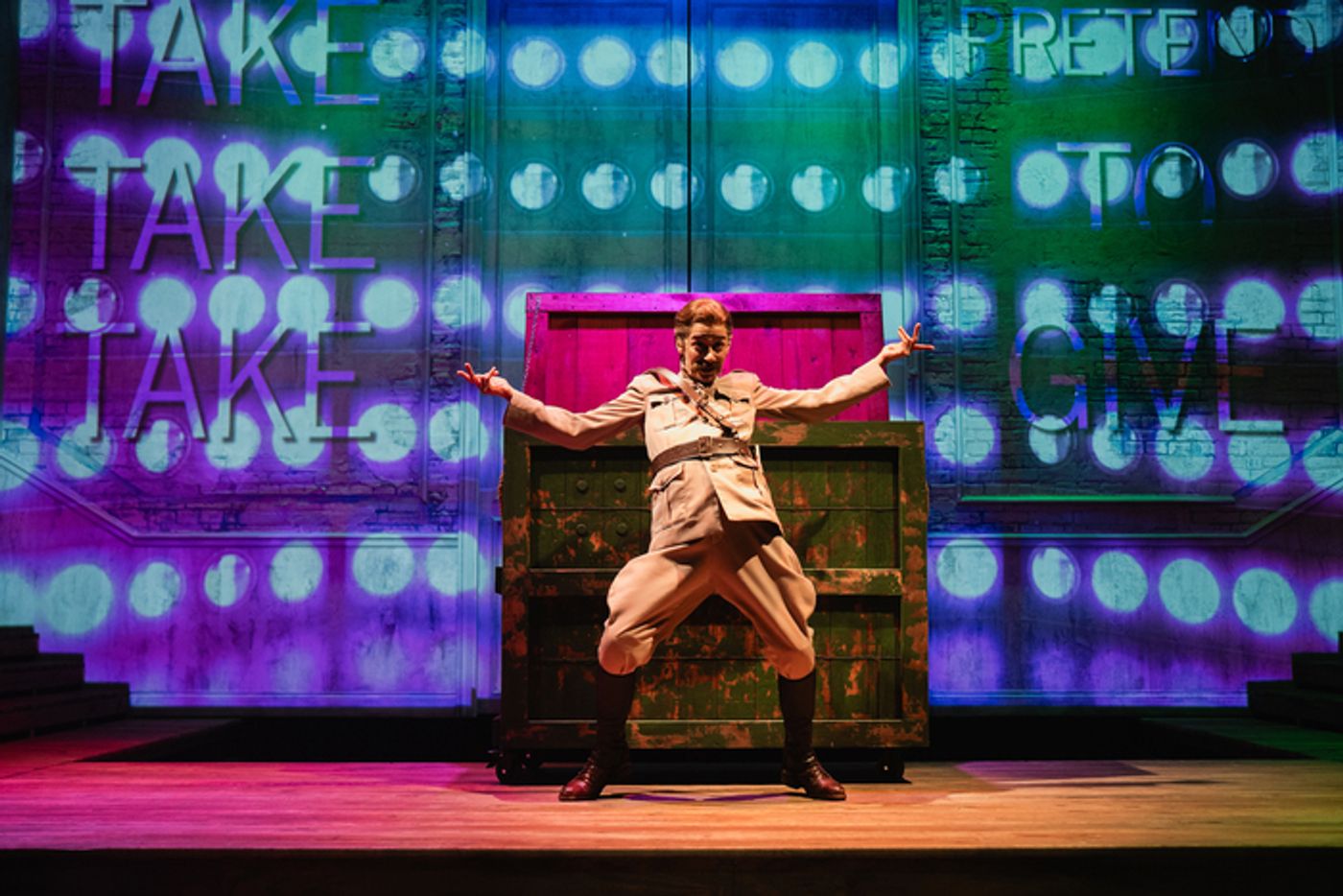 Photos: World Premiere of IRAQ, BUT FUNNY at Lookingglass Theatre  Image