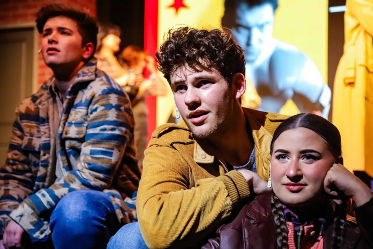 Ellian Kelly, Evan Dyck, Anna Horn at 