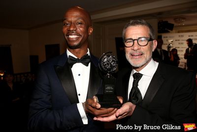 Kwofe Coleman and Mike Isaacson Photo