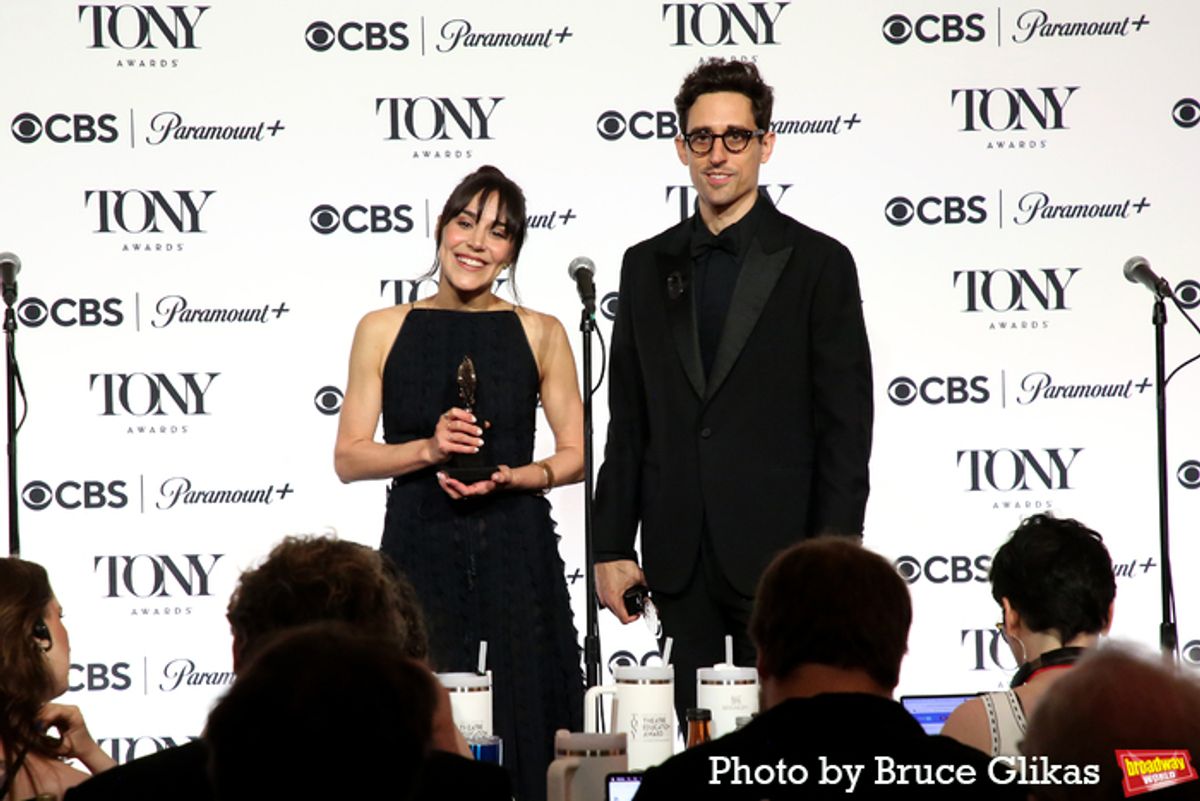 Patricia Delgado and Justin Peck at 