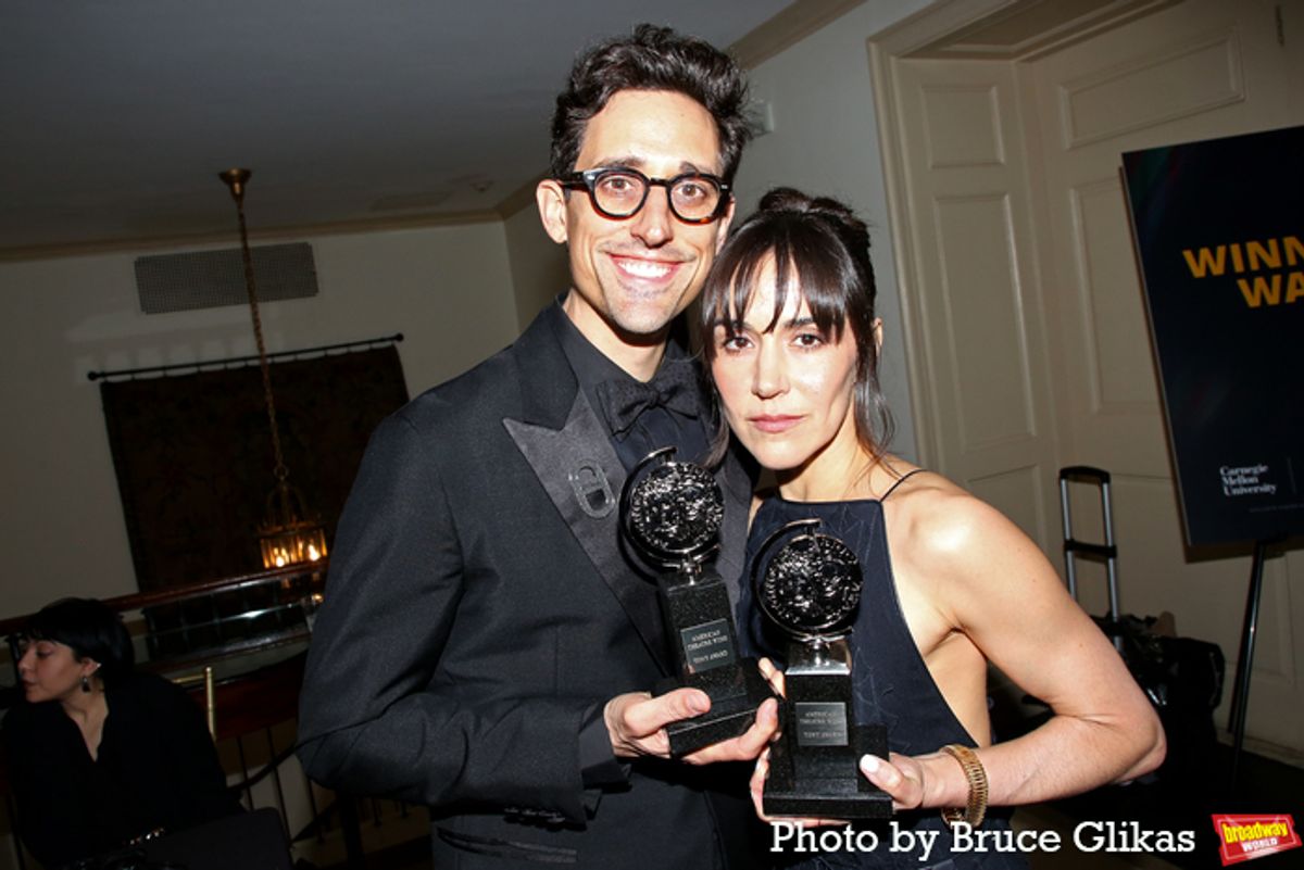 Justin Peck and Patricia Delgado at 
