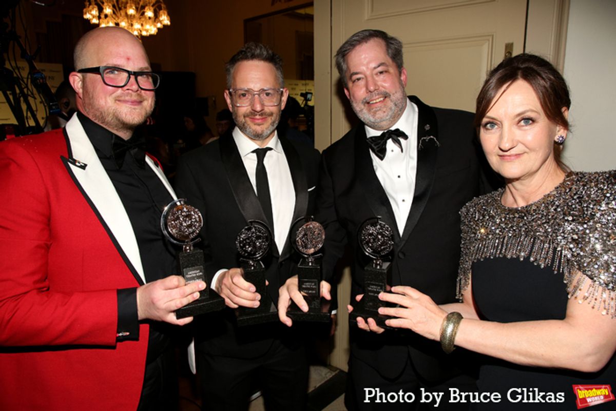 Jack Knowles, Jon Clark, Benjamin Pearcy, Miriam Buether at 