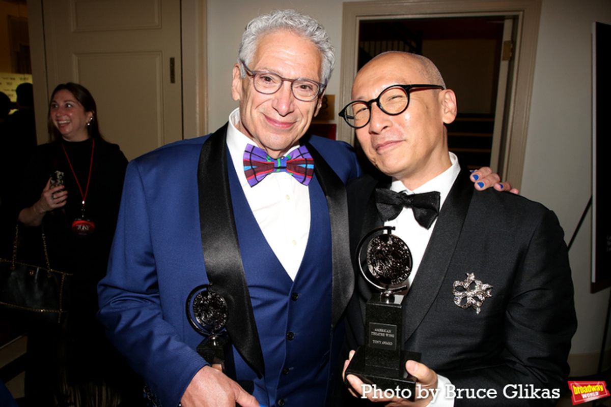 Harvey Fierstein and Francis Jue at 