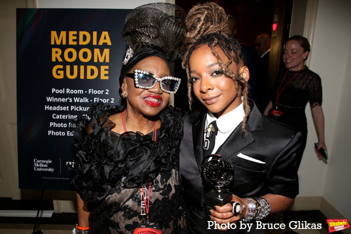 Irene Gandy and Kara Young at 