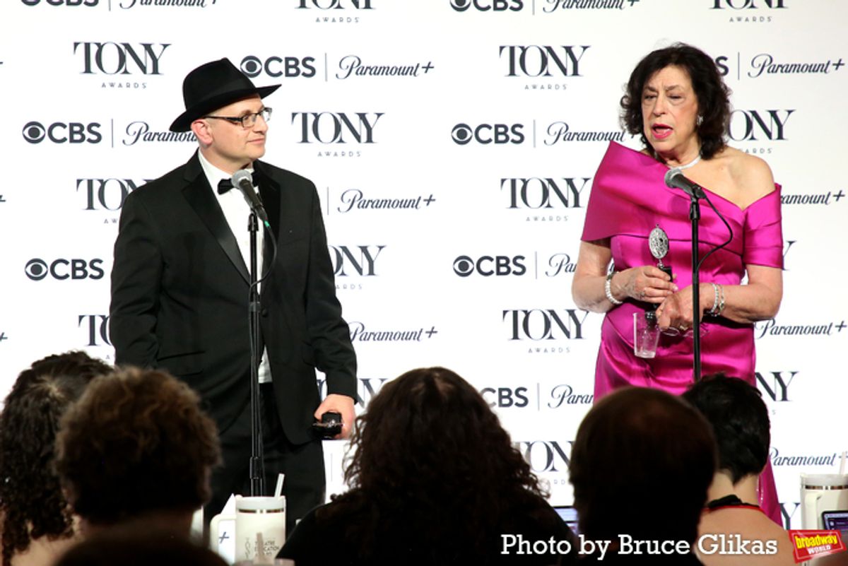 Jonathan Spector, Lynne Meadow at 