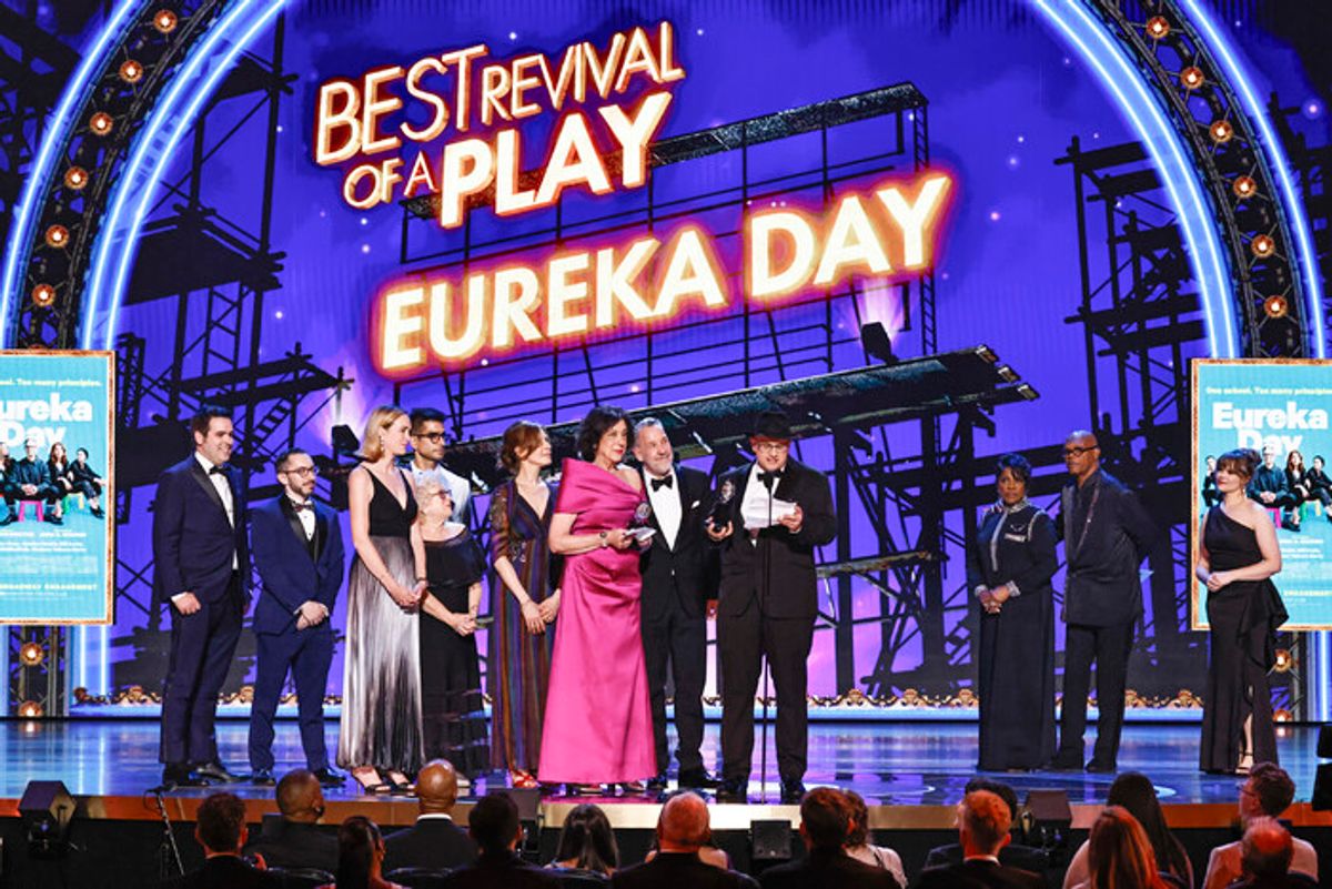 Lynne Meadow, Chris Jennings, and Jonathan Spector  at 