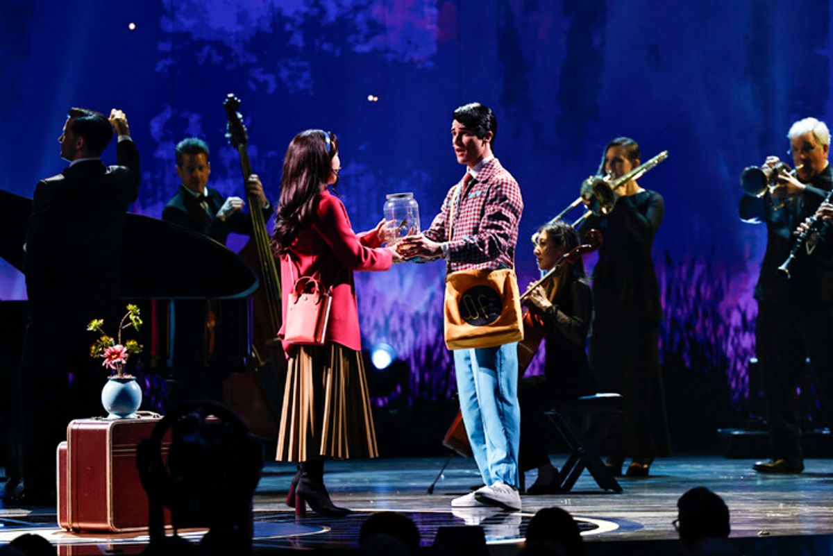 Helen J. Shen and Darren Criss  at 