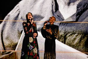 Sara Bareilles and Cynthia Erivo  Photo