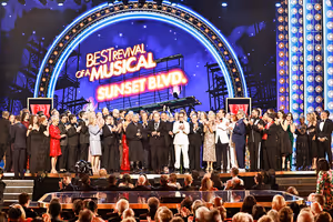 Director Jamie Lloyd and Sir Andrew Lloyd Webber  Photo