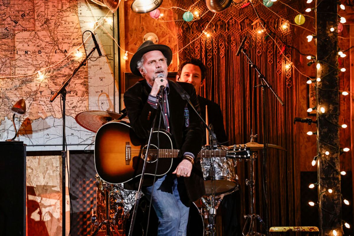 Andrew Durand and the cast of “Dead Outlaw” at 