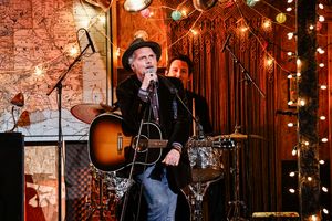 Andrew Durand and the cast of “Dead Outlaw” Photo