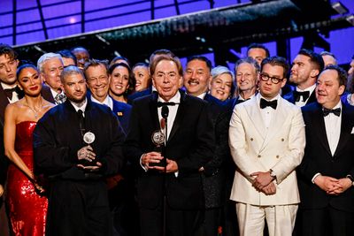 Director Jamie Lloyd and Sir Andrew Lloyd Webber  Photo