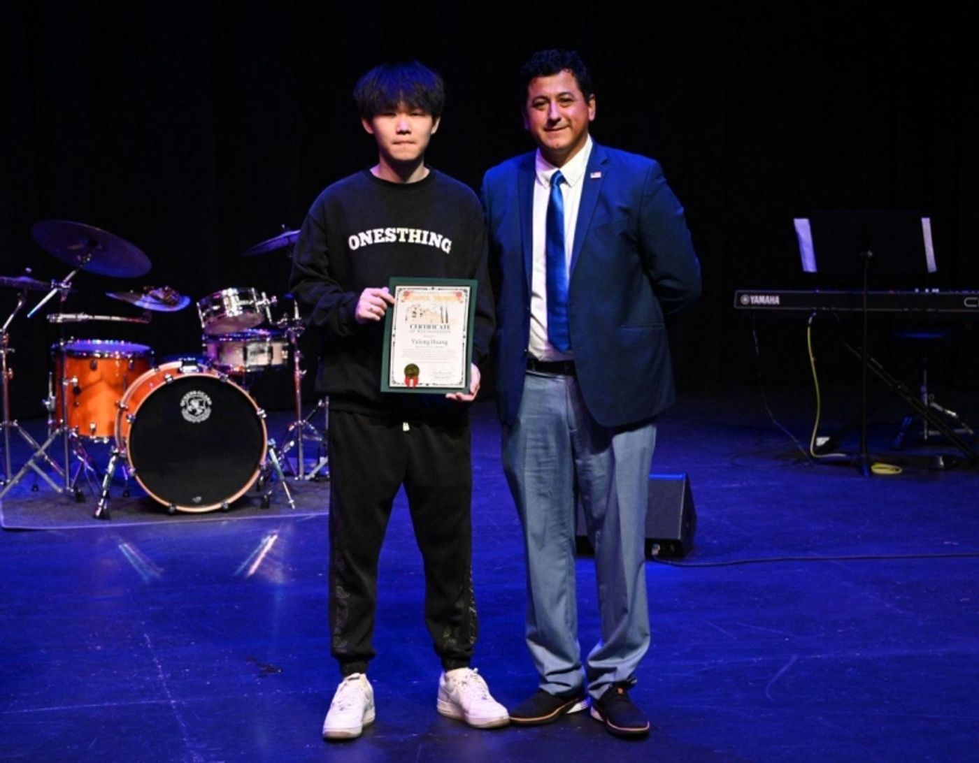 Award-Winning Drummer Yulong Huang Featured at Concert Star Music Competition in LA  Image
