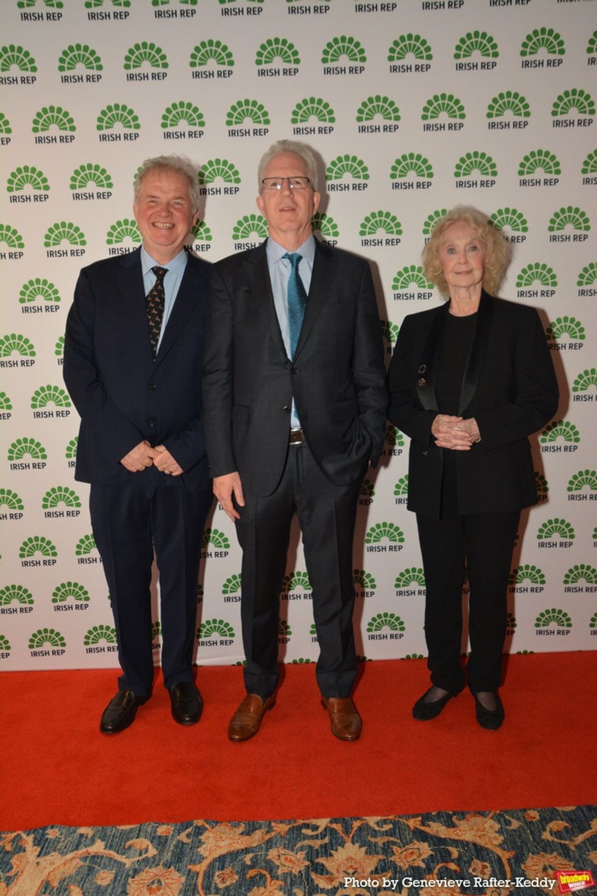 Ciaran O'Reilly, John Gardner and Charlotte Moore at 