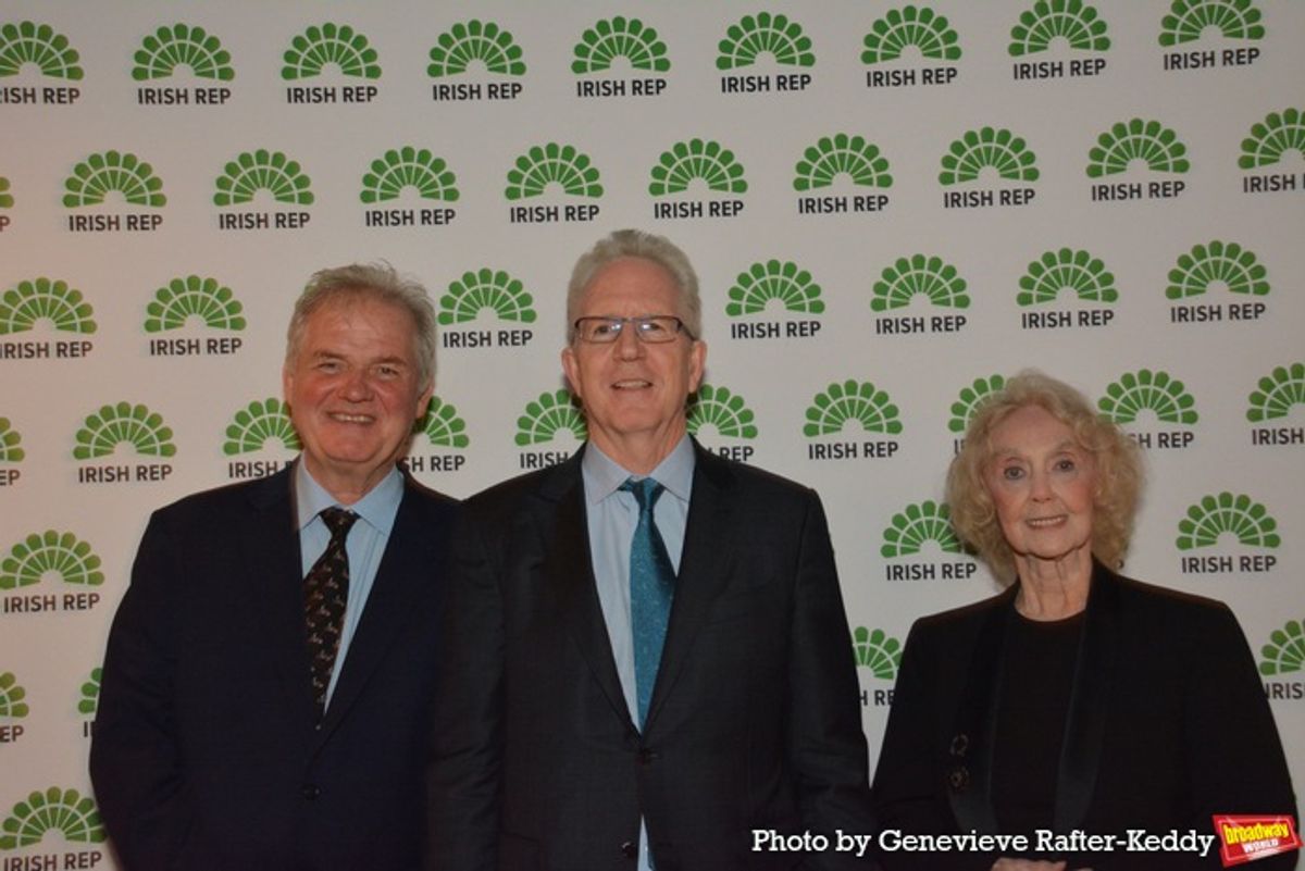 Ciaran O'Reilly, John Gardner and Charlotte Moore at 