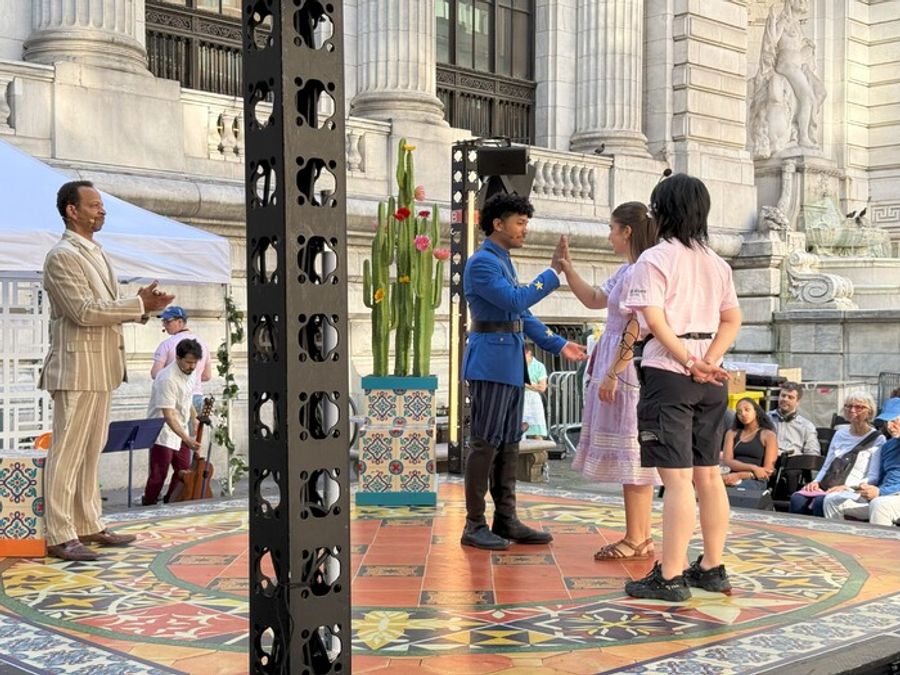 Theater on the Go: A Day in the Life with the Public Theater's Mobile Unit Image