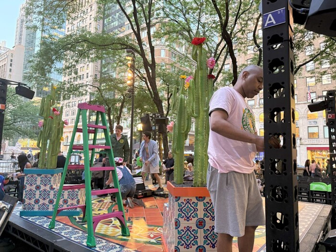 Theater on the Go: A Day in the Life with the Public Theater's Mobile Unit  Image