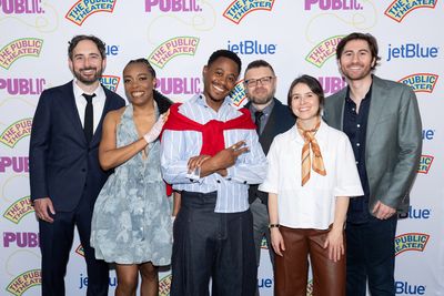 Jeremy McCarter, Sydney Charles, Daniel Kyri, Mikhail Fiksel, Emilia LaPenta, and Dav Photo