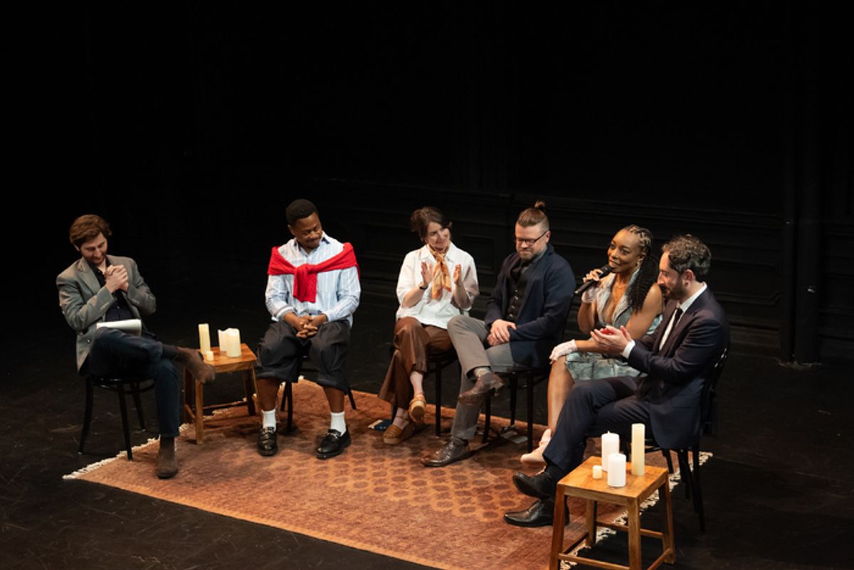 Davy Gardner, Daniel Kyri, Emilia LaPenta, Mikhail Fiksel, Sydney Charles, and Jeremy McCarter at 