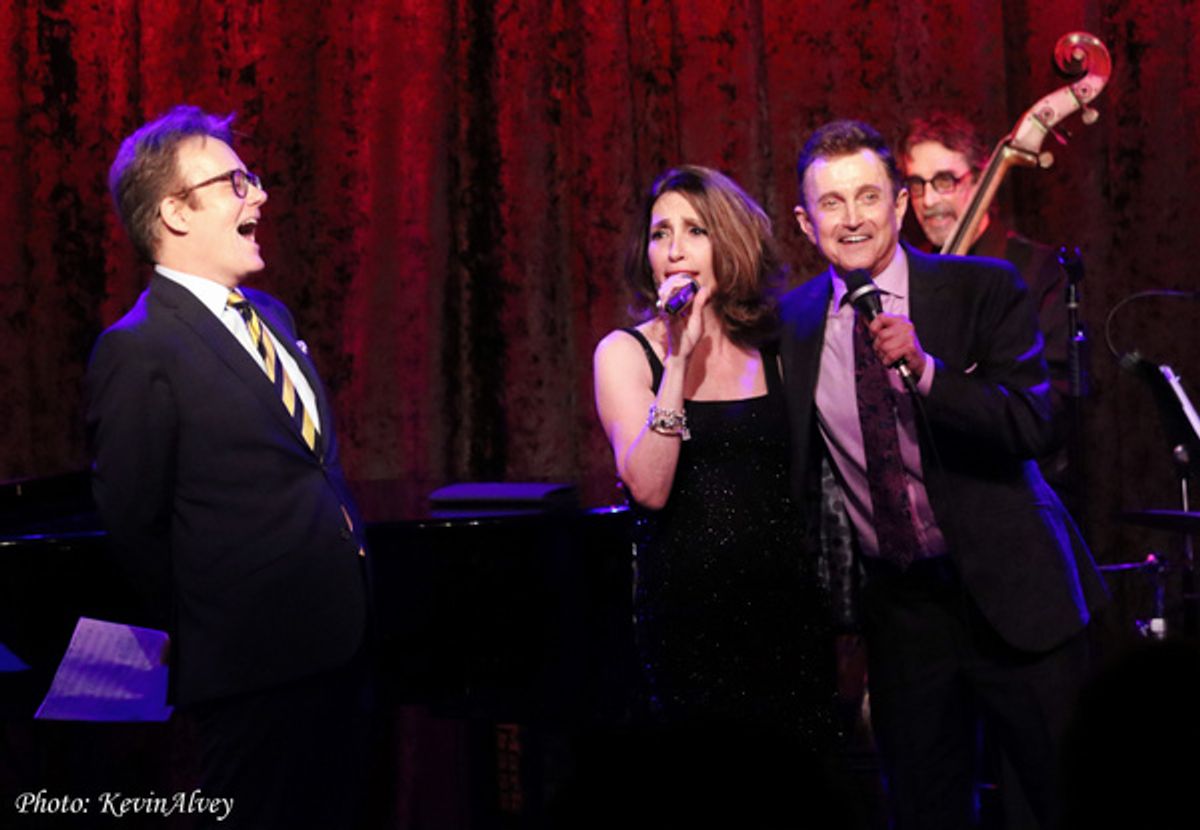 Eric Comstock, Barbara Fasano, Jeff Harnar at 