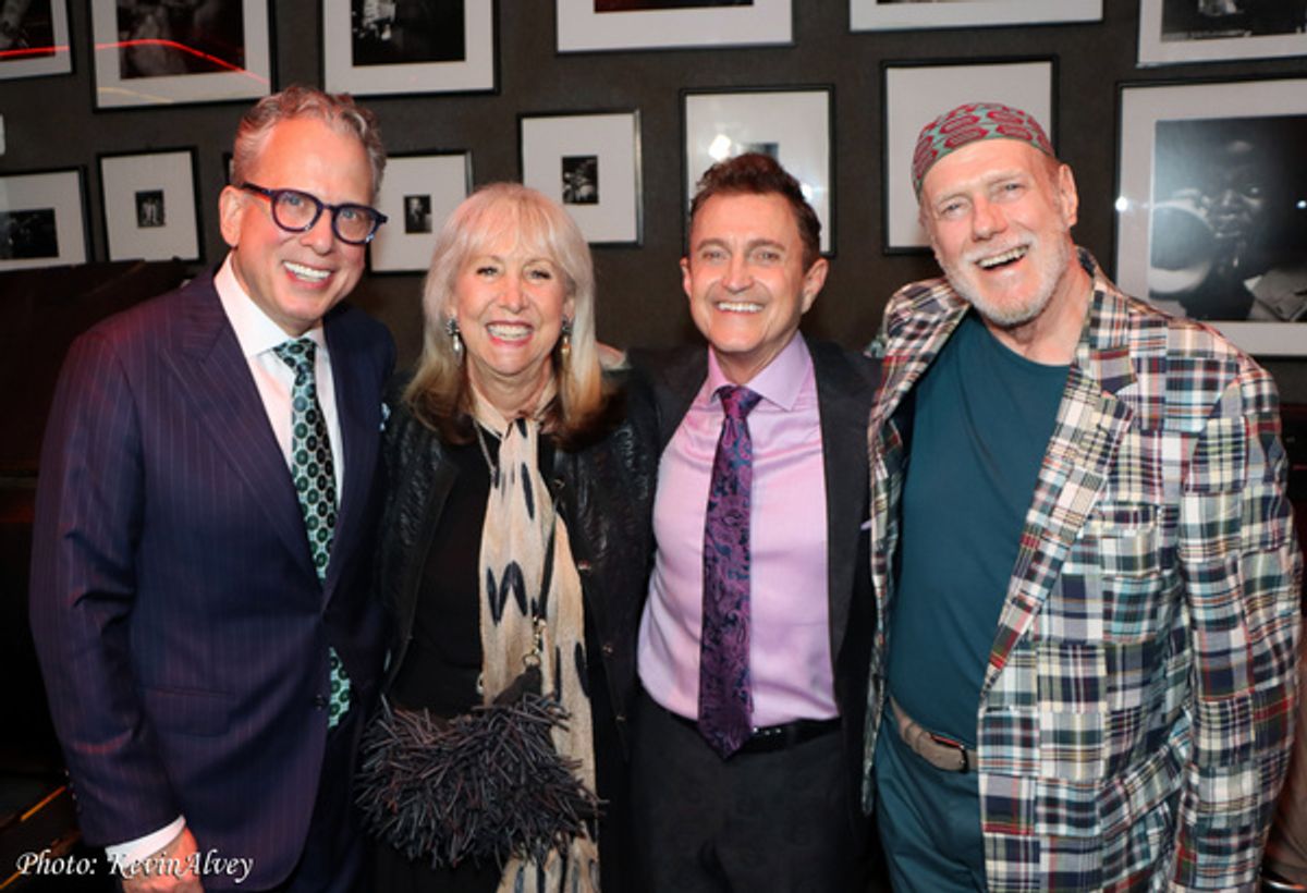 Billy Stritch, Bonnie Roseman, Jeff Harnar, Spider Duncan Christopher at 